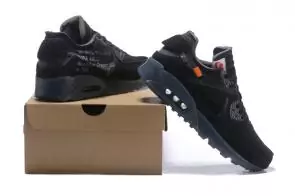 air max 90 off white nike sport black ow